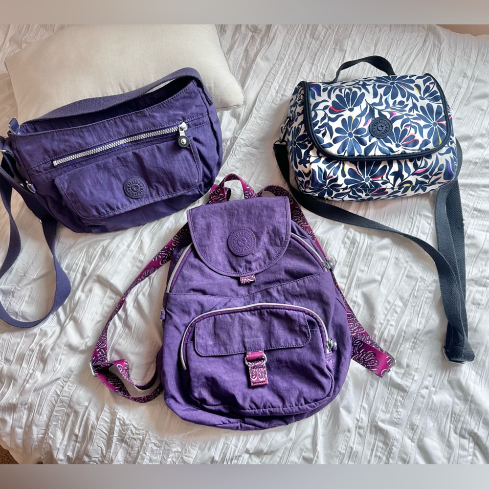 Kipling Queenie Small Backpack & Crossbody Bag & … - image 1